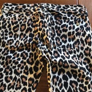 Kate Spade Leopard Jeans Size 28